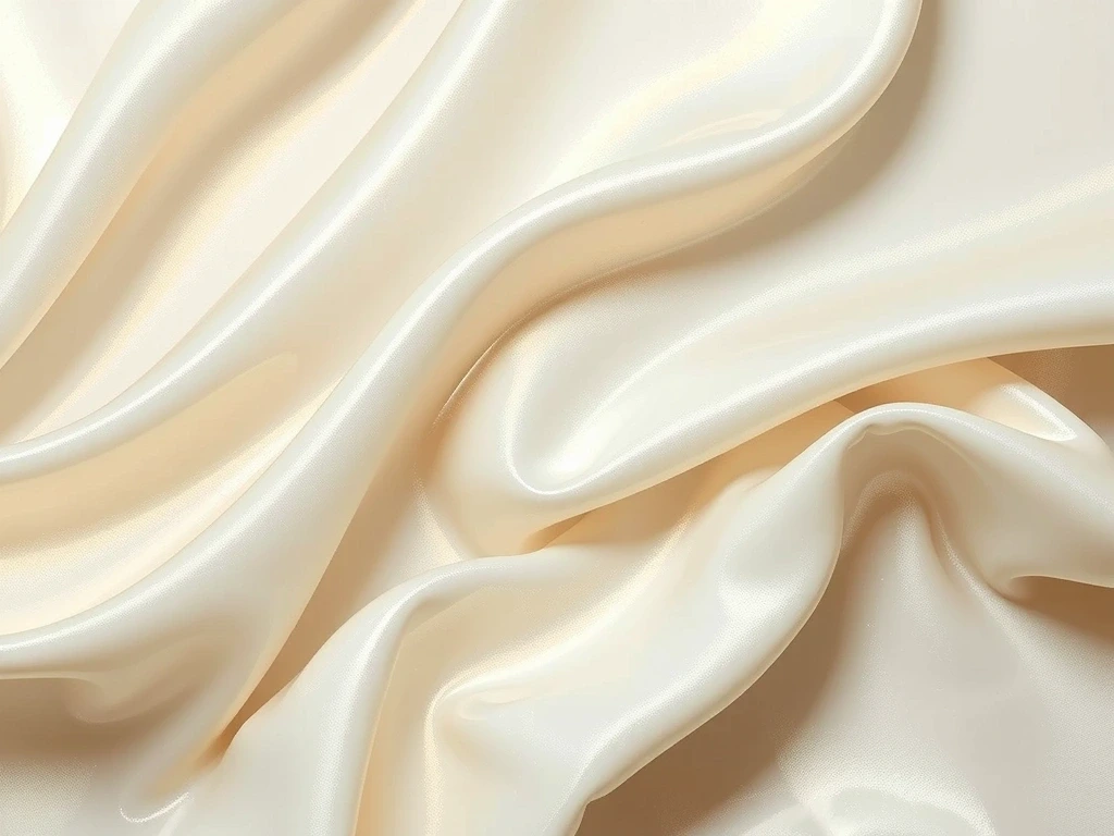 Abstrakcyjna struktura jedwabiu symbolizująca płynność danych